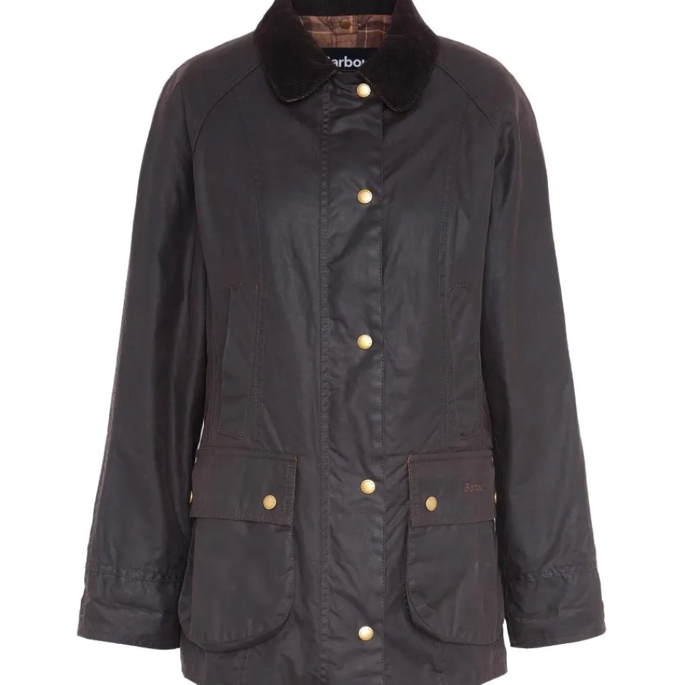 BARBOUR VESTE FEMME BEADNEL RUSTIC>Femme Vêtements Barbour·Vestes Huilées Barbour Femme