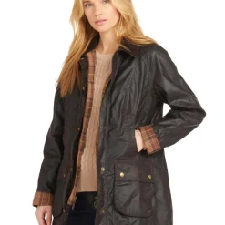BARBOUR VESTE FEMME BEADNEL RUSTIC>Femme Vêtements Barbour·Vestes Huilées Barbour Femme