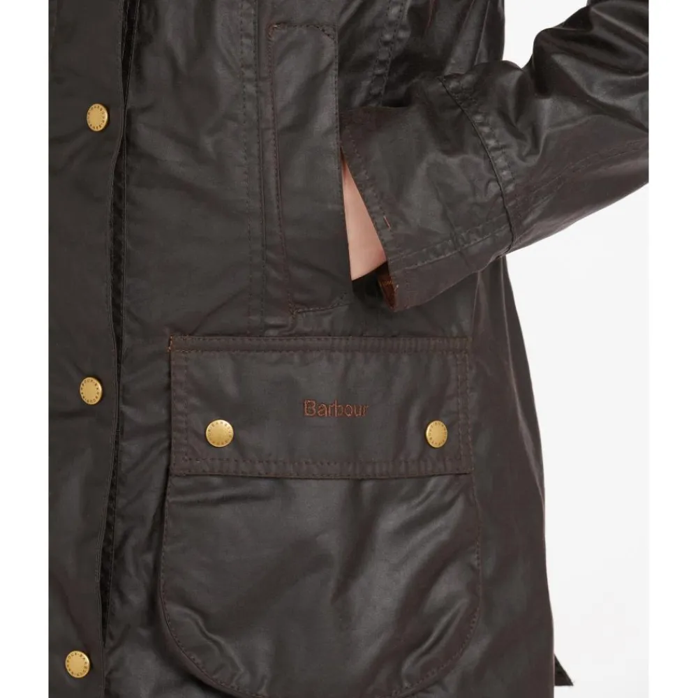 BARBOUR VESTE FEMME BEADNEL RUSTIC>Femme Vêtements Barbour·Vestes Huilées Barbour Femme