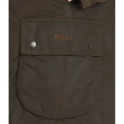BARBOUR VESTE FEMME HUILEE BEADNEL OLIVE><noscript><img width=