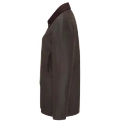 OXFORD BLUE VESTE FEMME HUILEE COUNTRY BROWN><noscript><img width=