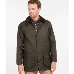 BARBOUR VESTE HUILEE BEAUFORT OLIVE>Homme Vêtements Barbour·Vestes Huilées Barbour