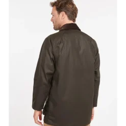 BARBOUR VESTE HUILEE BEAUFORT OLIVE><noscript><img width=