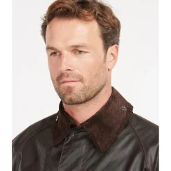 BARBOUR VESTE HUILEE BEDALE RUSTIC><noscript><img width=