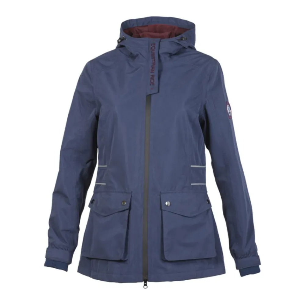 CYRUS VESTE IMPERMEABLE CHAUDE SOPHIE FEMME MARINE>Femme Textile Cyrus·Haut Du Corps Femme Cyrus