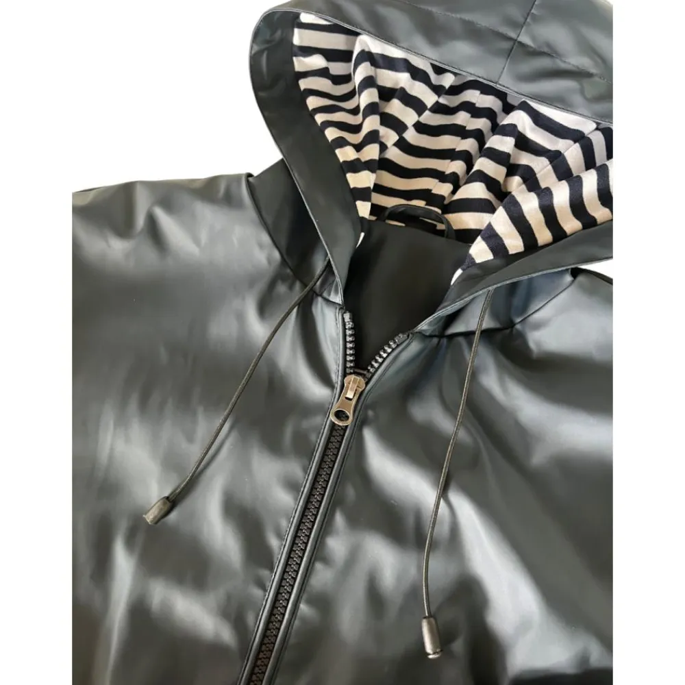 TERZEO CAVALIERS VESTE LONGUE IMPERMEABLE CABOURG MARINE>Femme Vêtements Femme·Hauts D'Équitation Femme