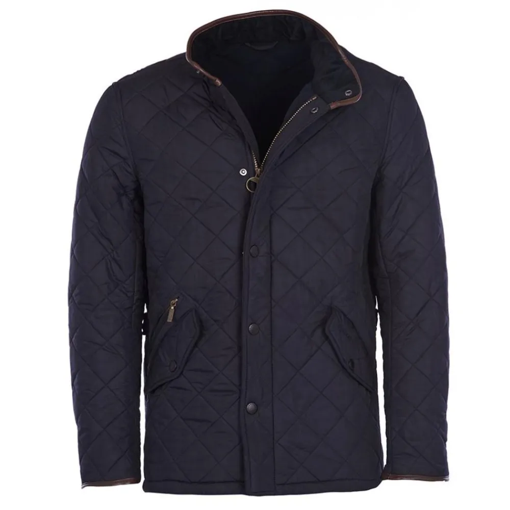 BARBOUR VESTE MATELASSEE POWEL NAVY>Homme Vêtements Barbour·Vestes Matelassées Barbour