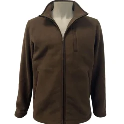 TERZEO CHASSEURS VESTE POLAIRE AMIENS MARRON>Homme Vestes & Manteaux De Chasse·Vestes Polaires