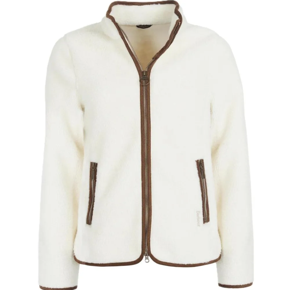 BARBOUR VESTE POLAIRE FEMME LAVEN PERLE>Femme Vêtements Barbour·Vestes Matelassées Barbour Femme