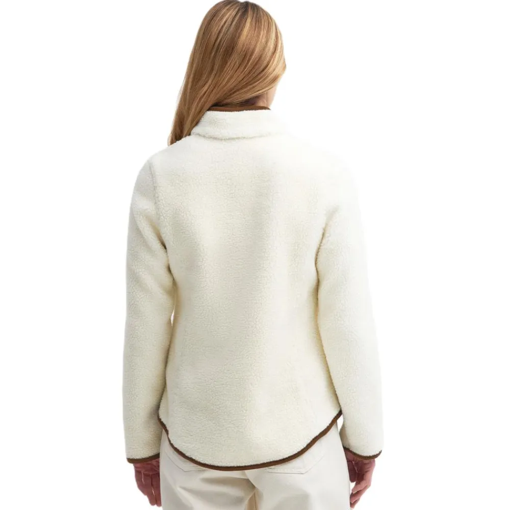 BARBOUR VESTE POLAIRE FEMME LAVEN PERLE>Femme Vêtements Barbour·Vestes Matelassées Barbour Femme