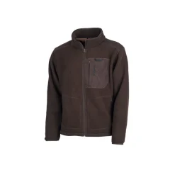 SOMLYS VESTE POLAIRE SHERPA MARRON>Homme Vestes & Manteaux De Chasse·Vestes Polaires