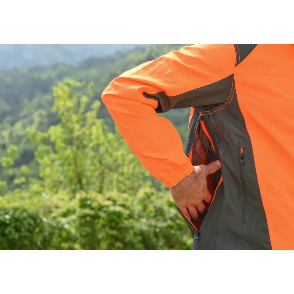 PERCUSSION VESTE TRAQUE STRONGER EVO>Homme Vêtements & Accessoires Blaze·Vestes De Traque Epi Orange Fluo